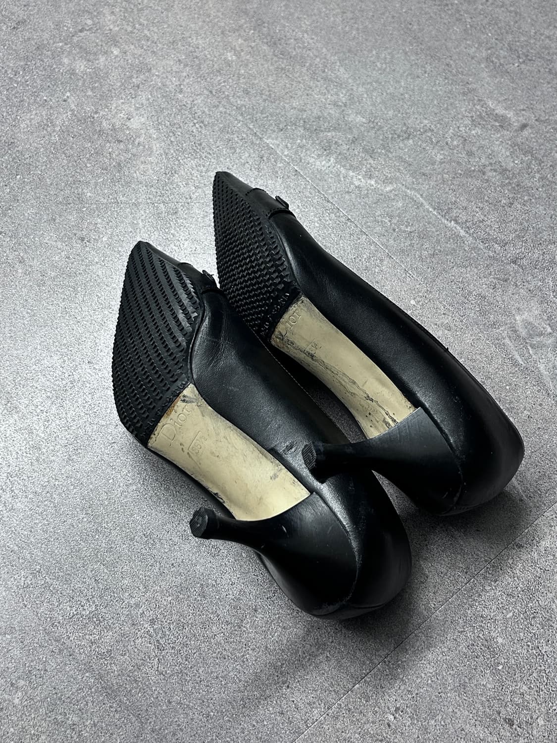 디올 레더 스틸레토 펌프스  상품이미지5