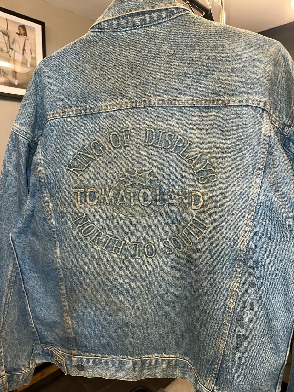 90’s Tomatoland back detail denim jacket 상품이미지9