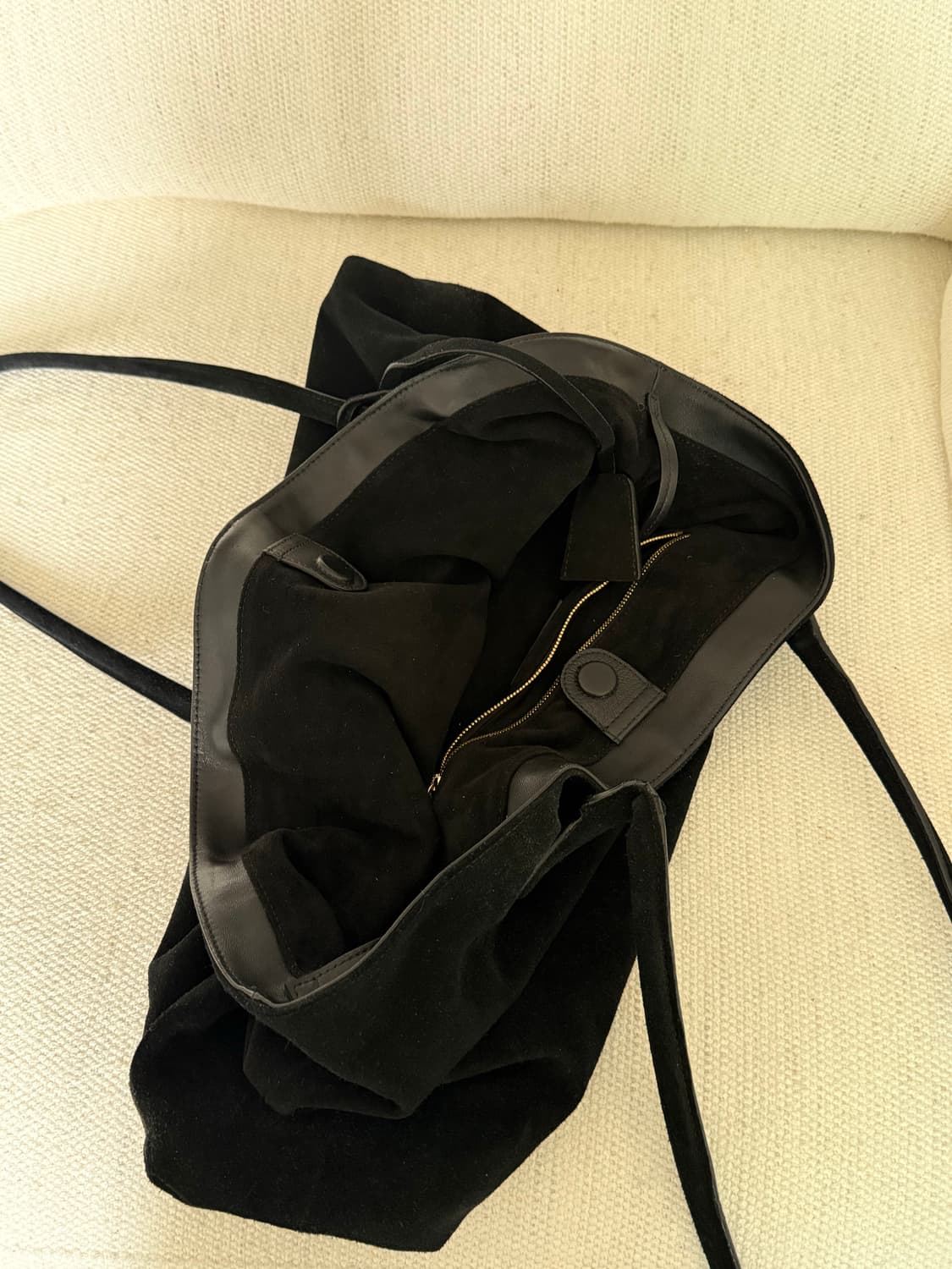 로우클래식 HARICOT BAG_BLACK SUEDE 상품이미지9