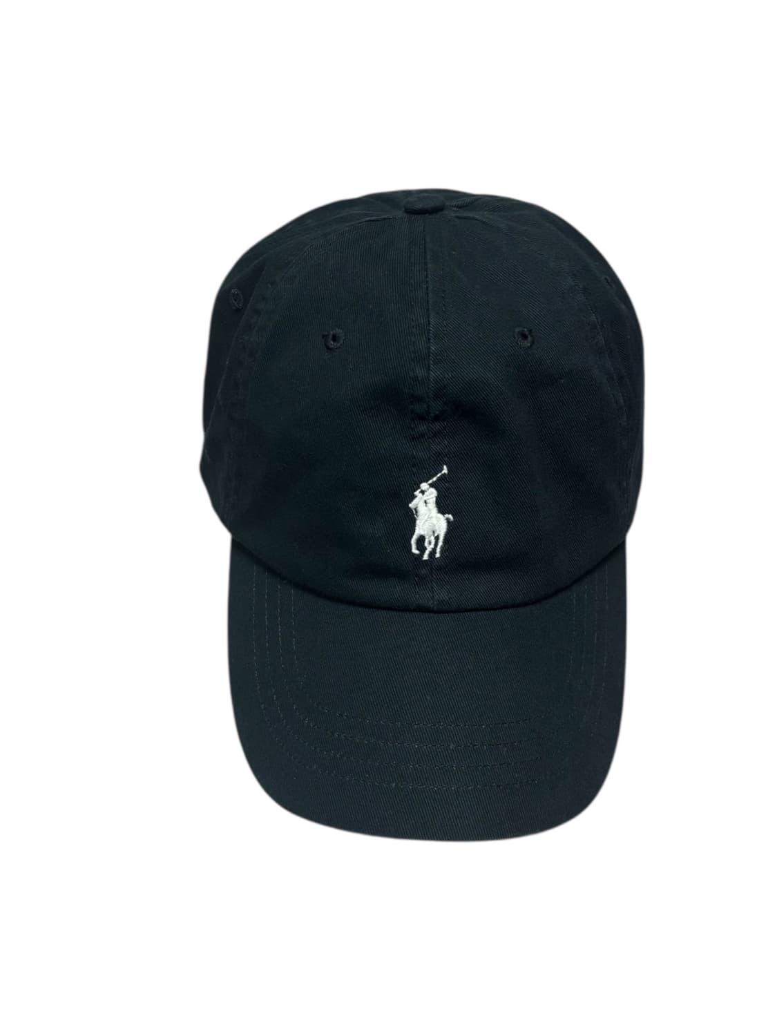 폴로 랄프로렌 블랙 코튼 치노 포니 볼캡 상품이미지3