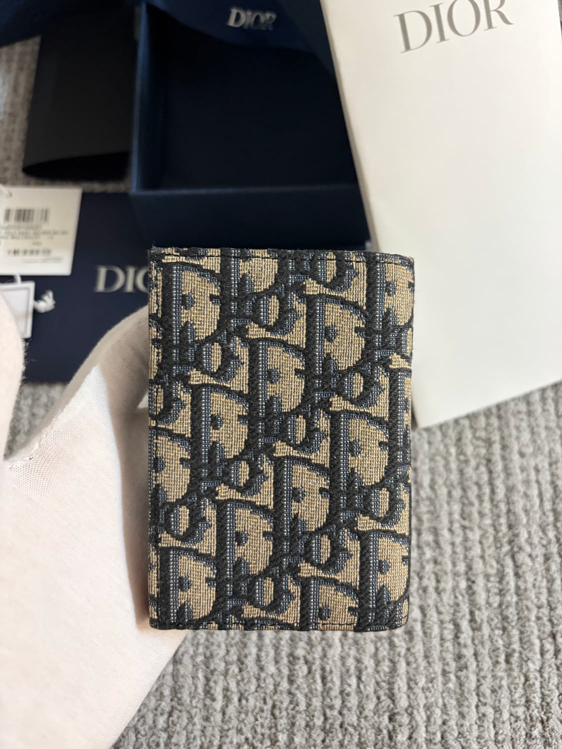 (새상품급, 백화점판) 디올 오블리크 오거나이저 2025년 9월 구매 상품이미지3