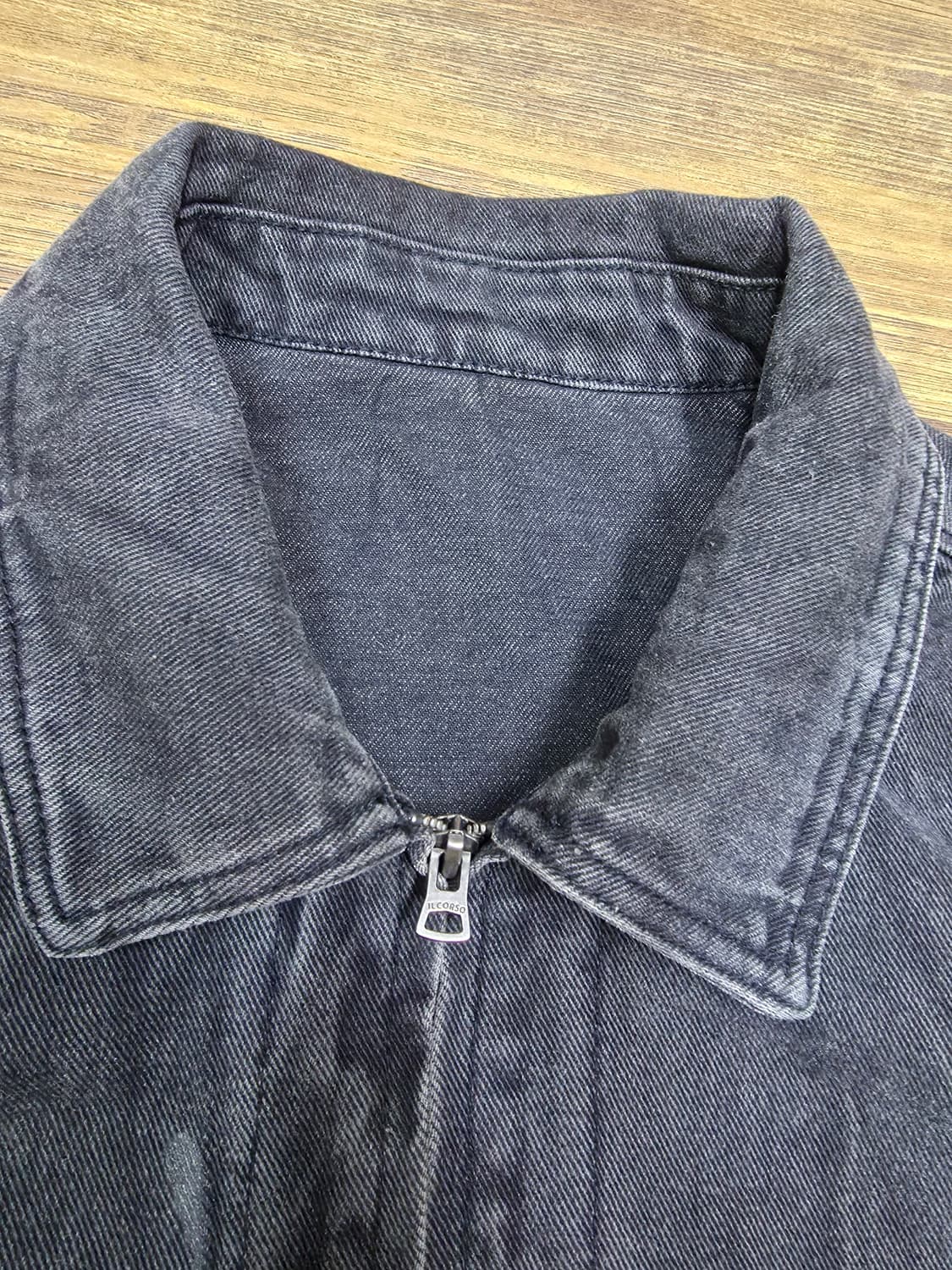 일꼬르소 벌룬핏 블랙데님 자켓 상품이미지3