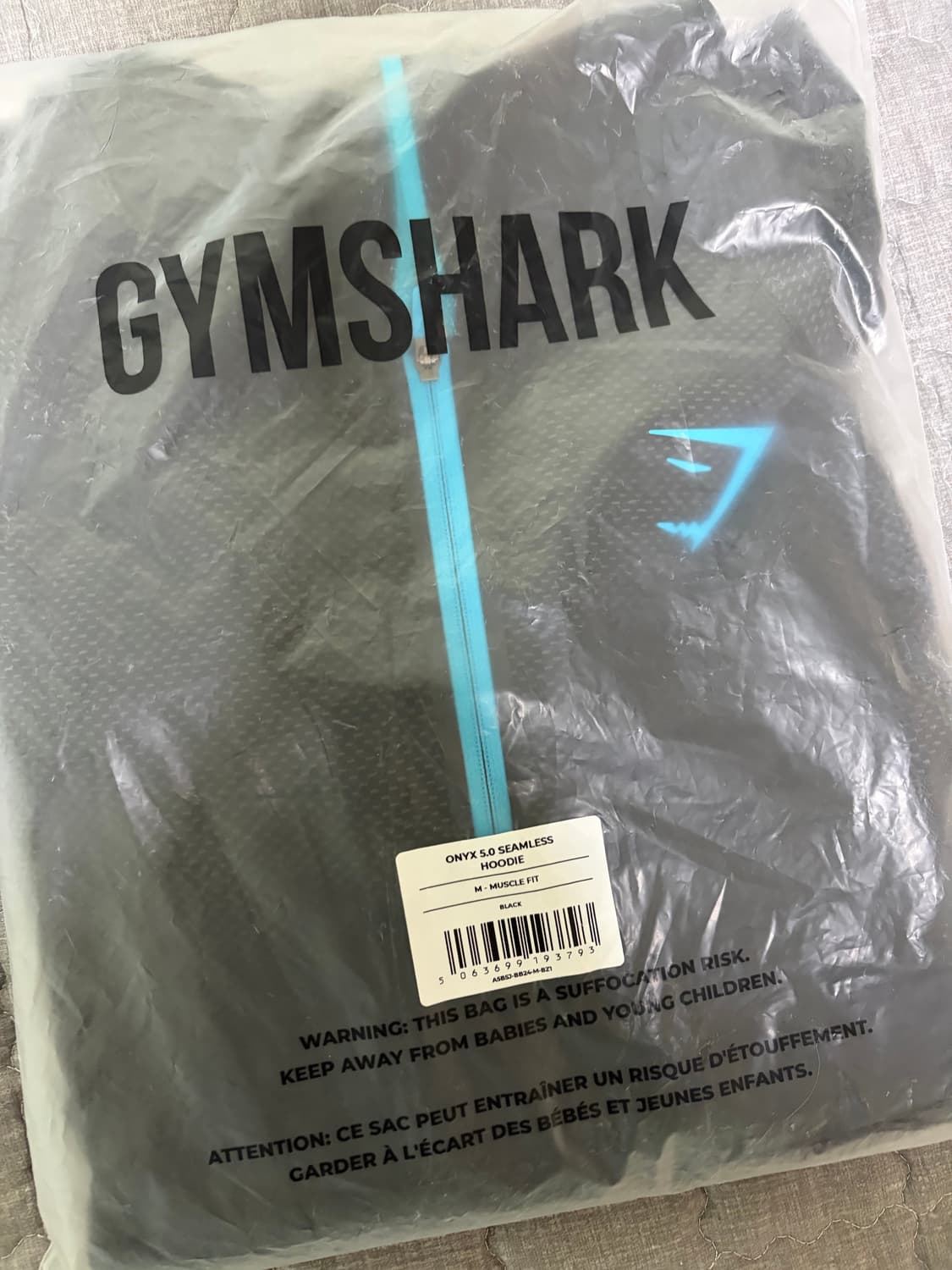 짐샤크 오닉스 블루 후드 M (새상품) 상품이미지1