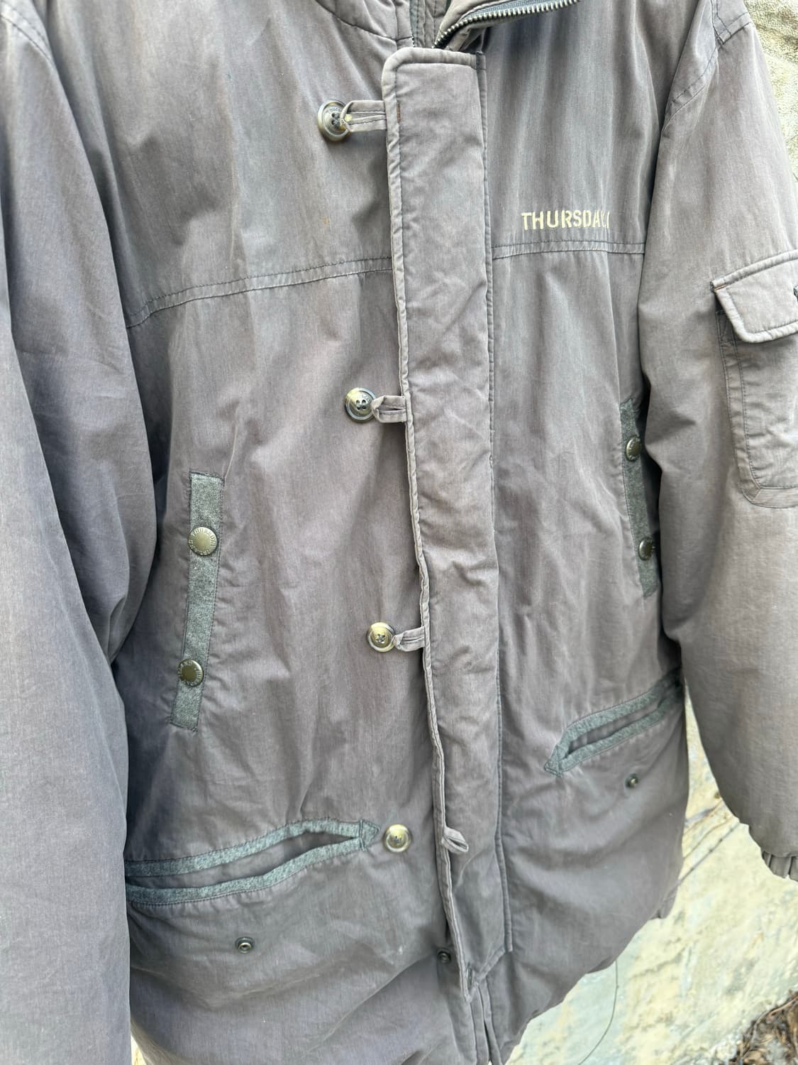 Thursday island n-3b 스타일 다운 파카 상품이미지5