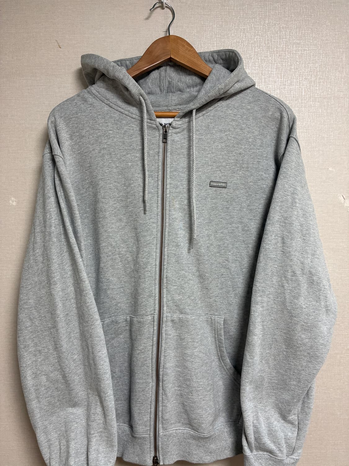 빈티지 디스이즈네버댓 후드집업 그레이 L 상품이미지2
