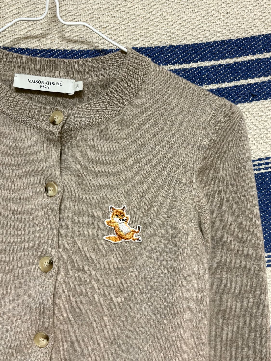 메종키츠네 칠랙스 폭스 패치 가디건 상품이미지3