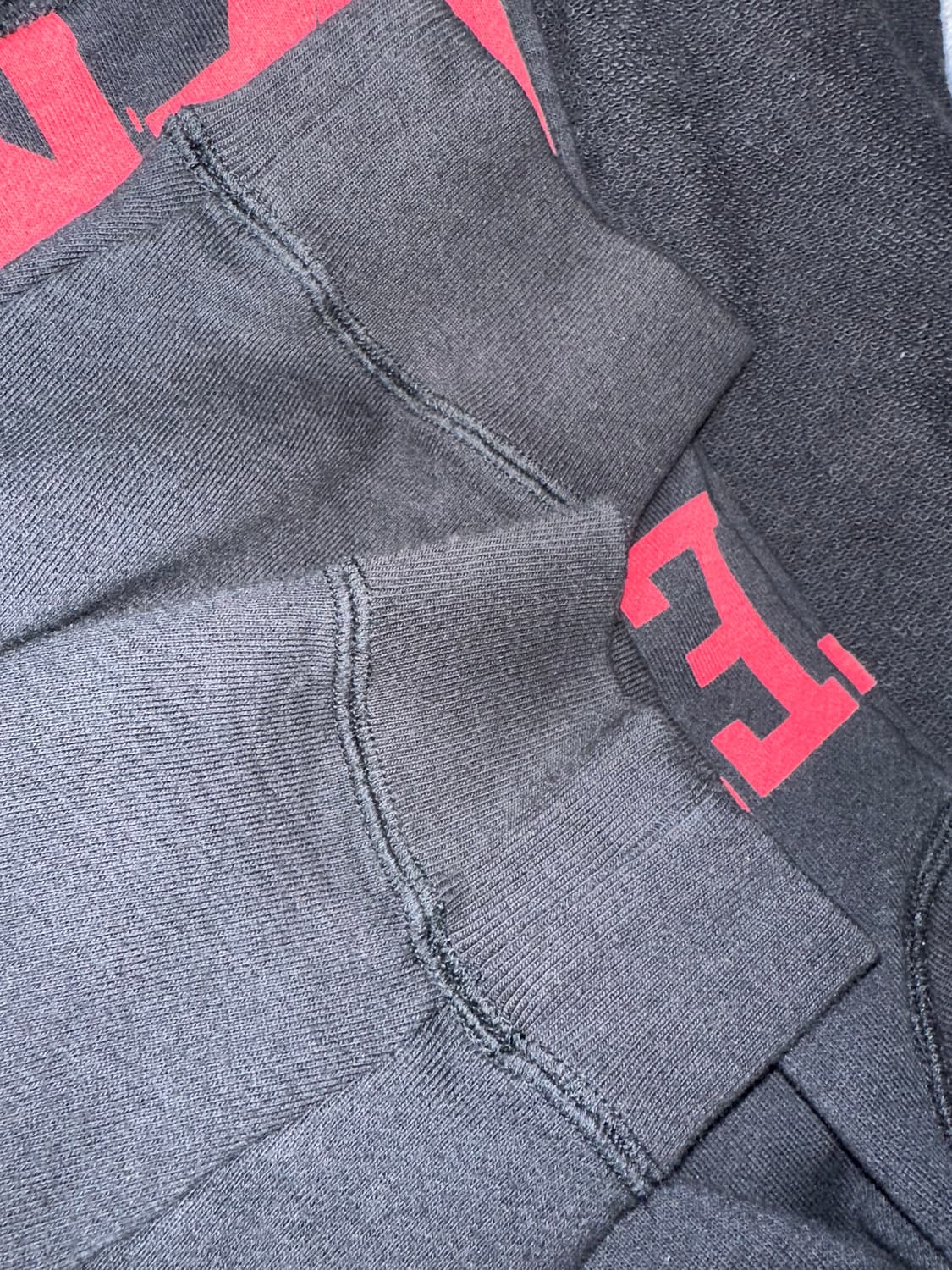 히스테릭글래머 히스테릭76 오버사이즈 점퍼 블랙 상품이미지5