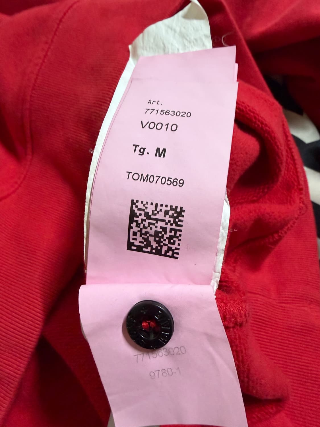 스톤아일랜드 맨투맨 m 레드 상품이미지4