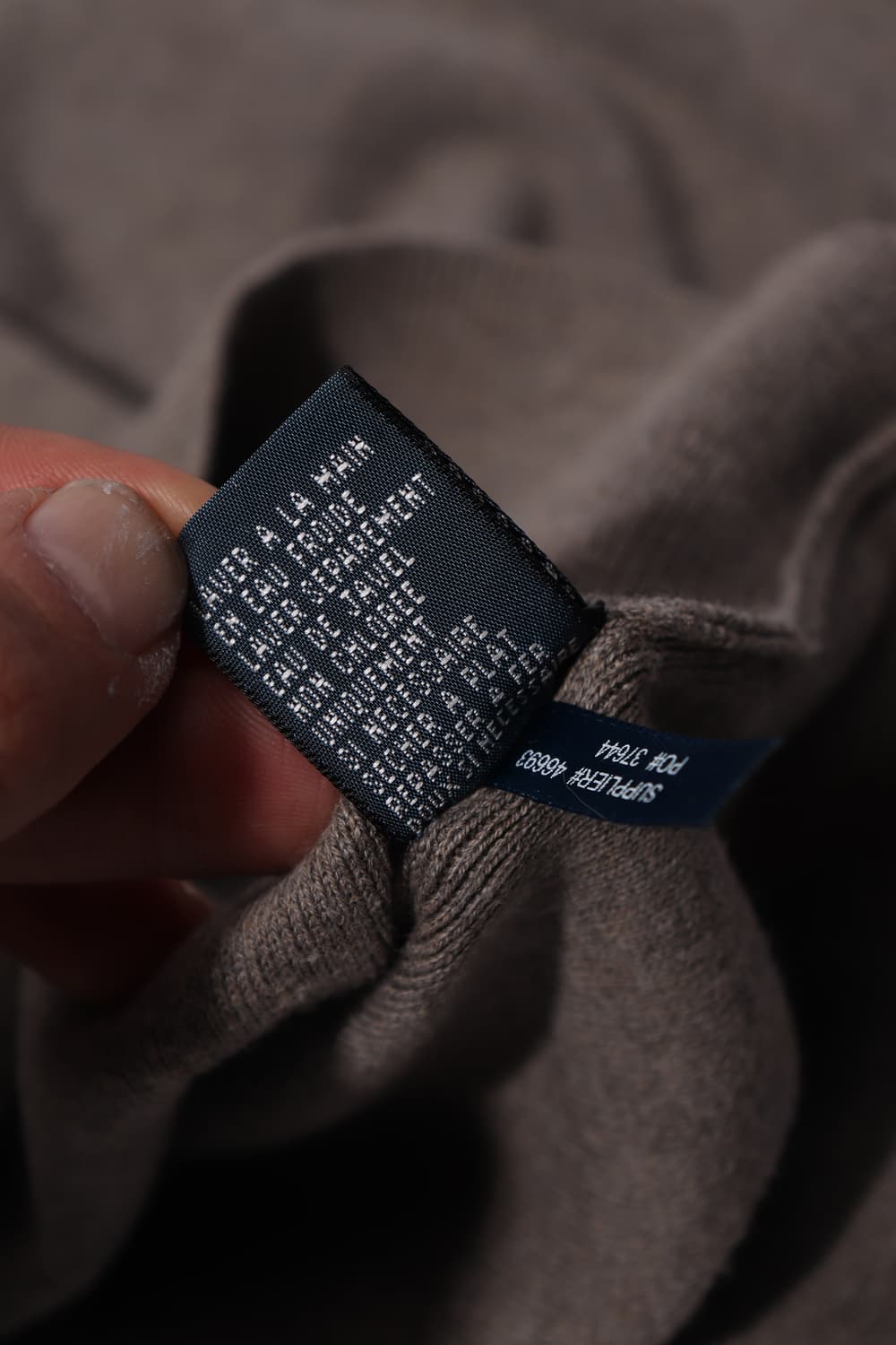 POLO RALPH LAUREN 브이넥 피마코튼 니트 size S 상품이미지5