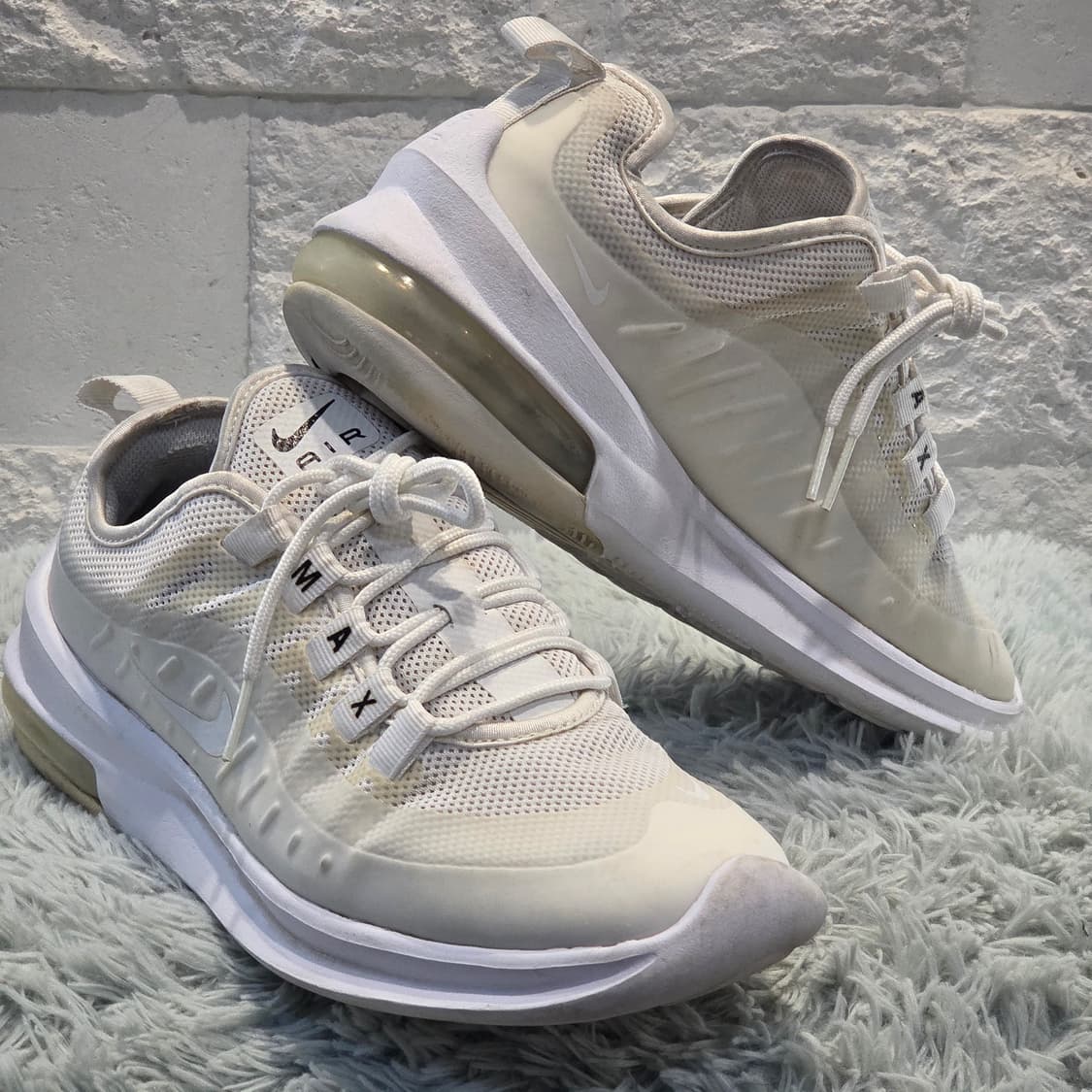 2w-8:나이키 에어 맥스 애드밋(AMX Axis) 화이트 25cm 상품이미지4