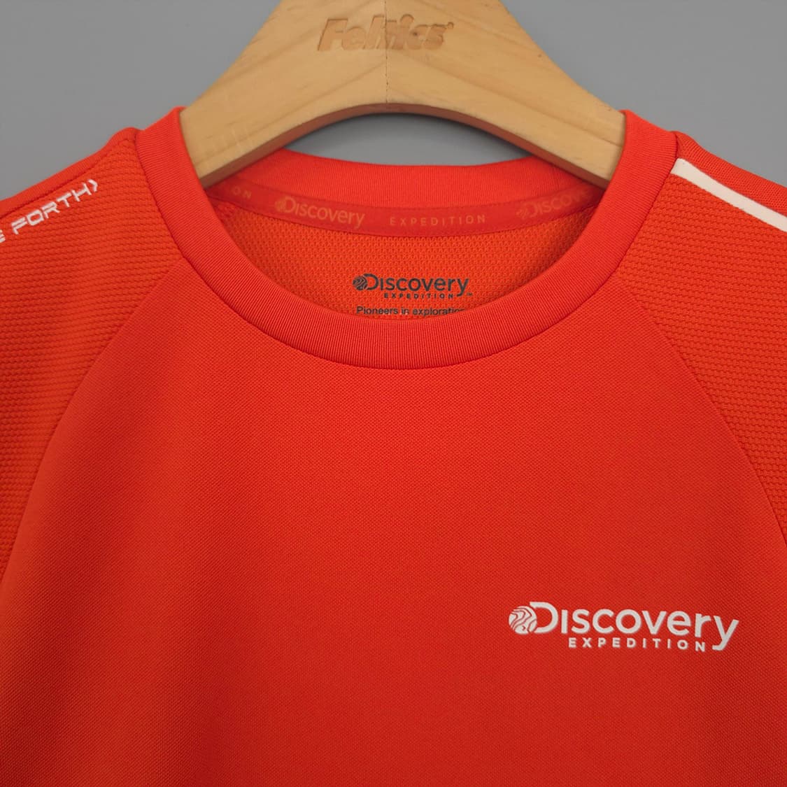디스커버리 익스페디션 Discovery 기능성 반팔티 오렌지 95 상품이미지2