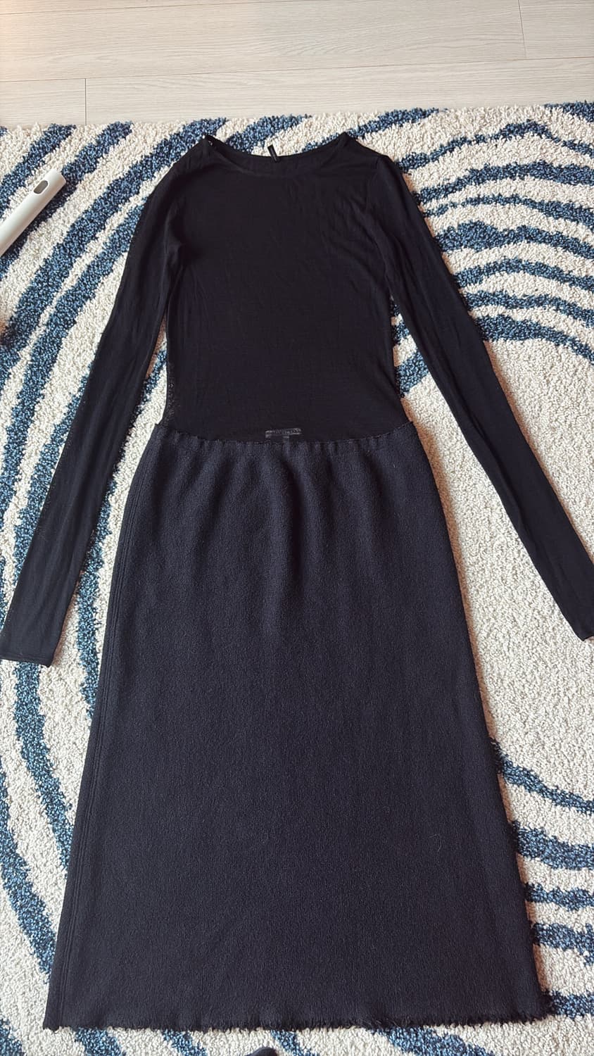 Helmut Lang검정색 원피스 상품이미지1
