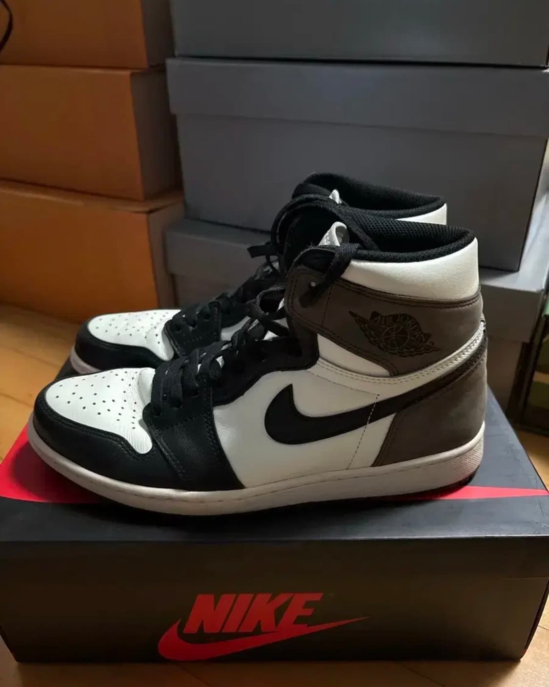 조던 1 다크모카 280 새상품급 상품이미지2