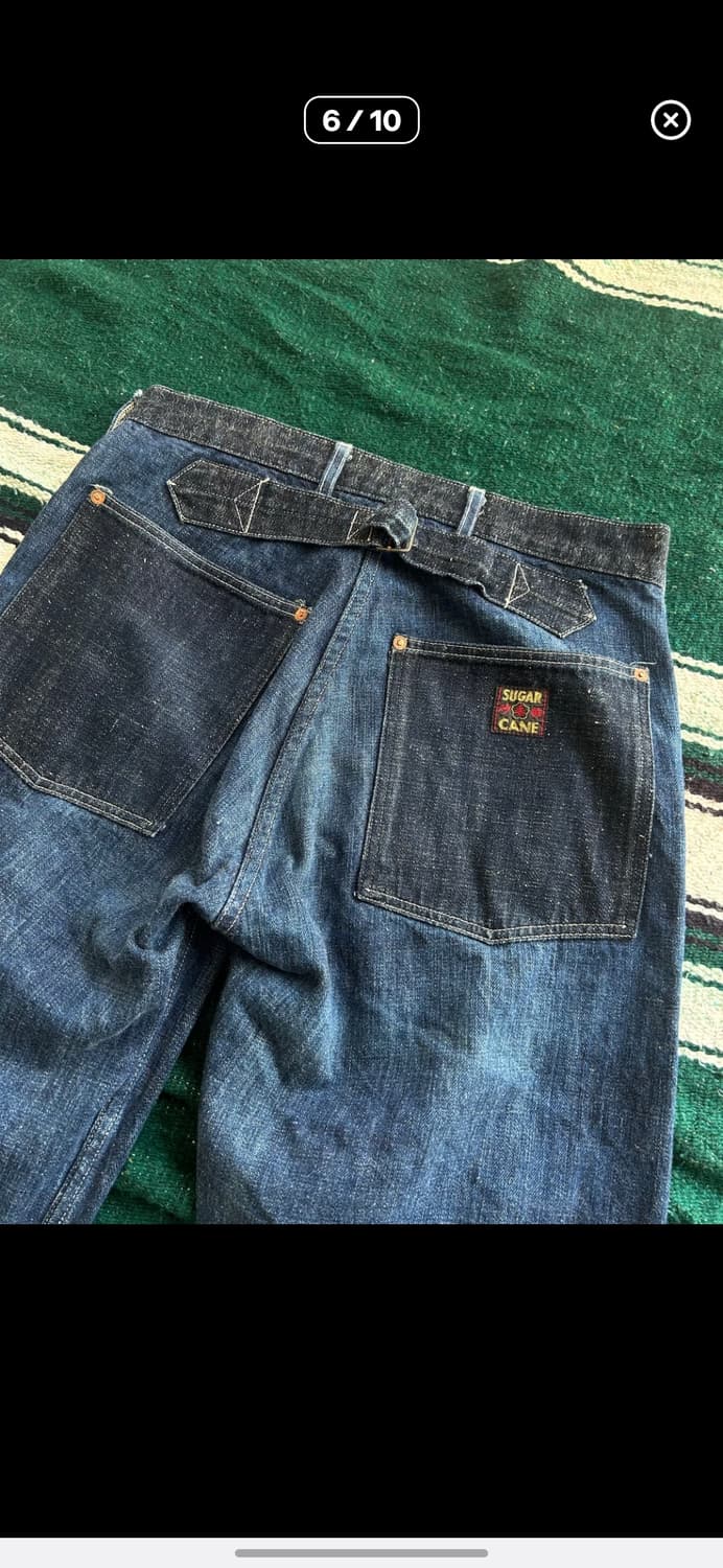 슈가케인 데님워크팬츠 32size 상품이미지6
