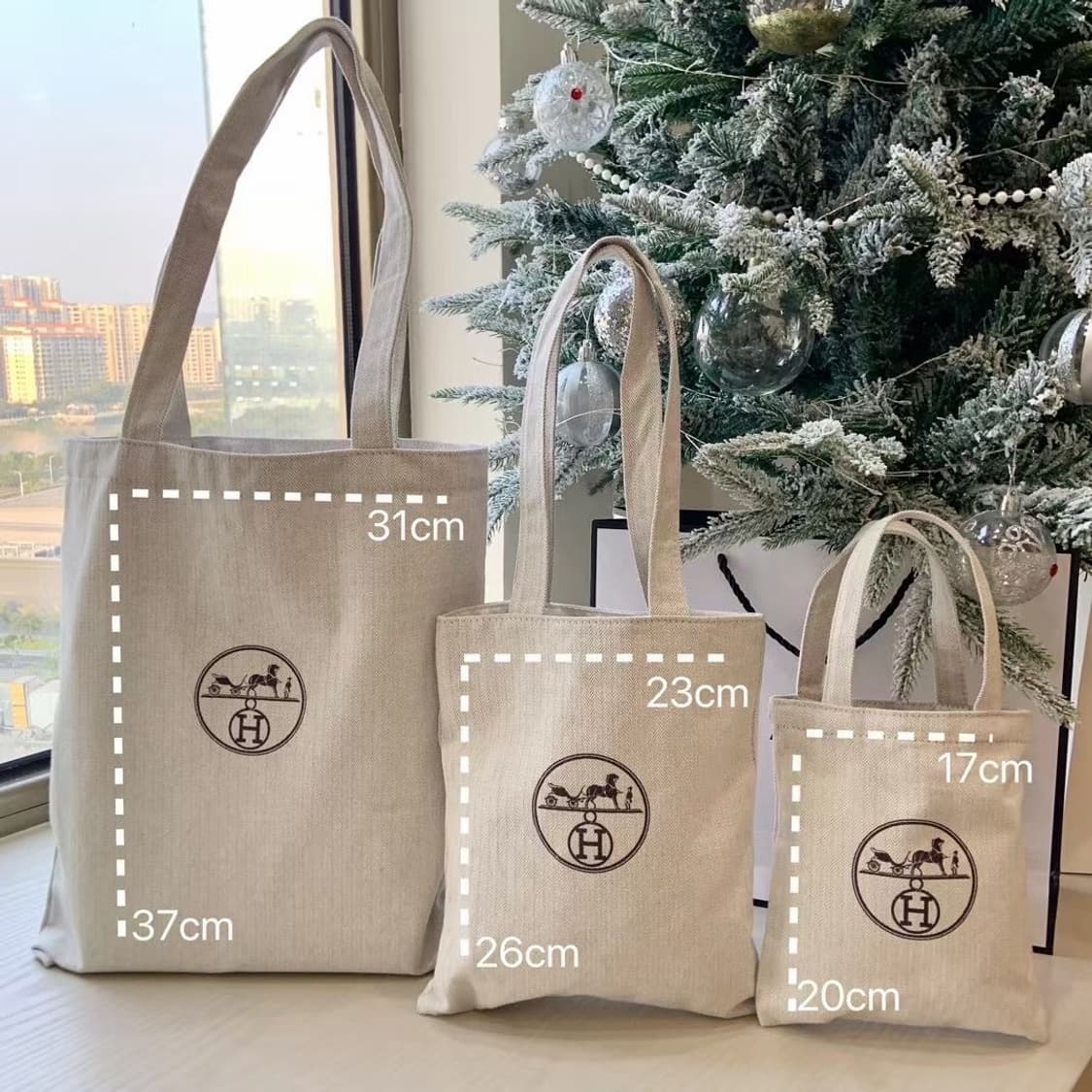 에르메스 뷰티 캔버스백 스몰 토드백 상품이미지1