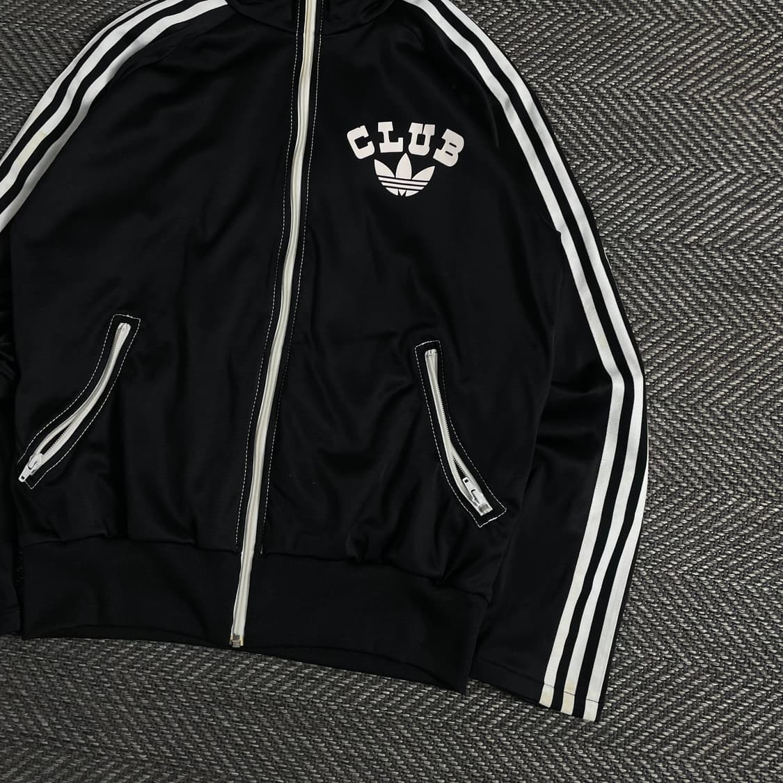 00s 아디다스 클럽 빅로고 올드스쿨 트랙탑 져지 y 3455 상품이미지4