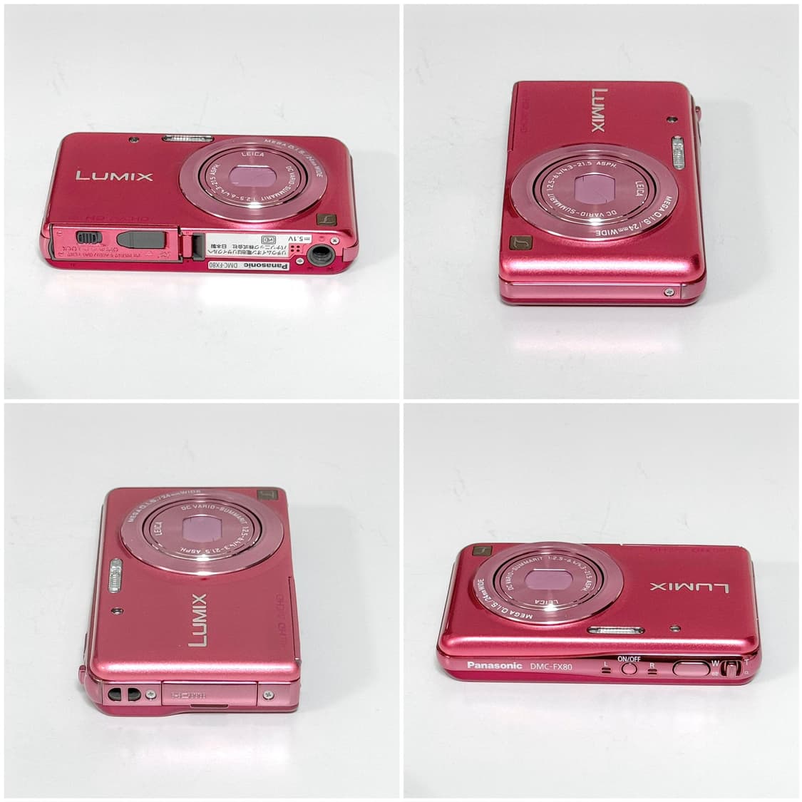 파나소닉 루믹스 FX80 핑크 빈티지디카 상품이미지3
