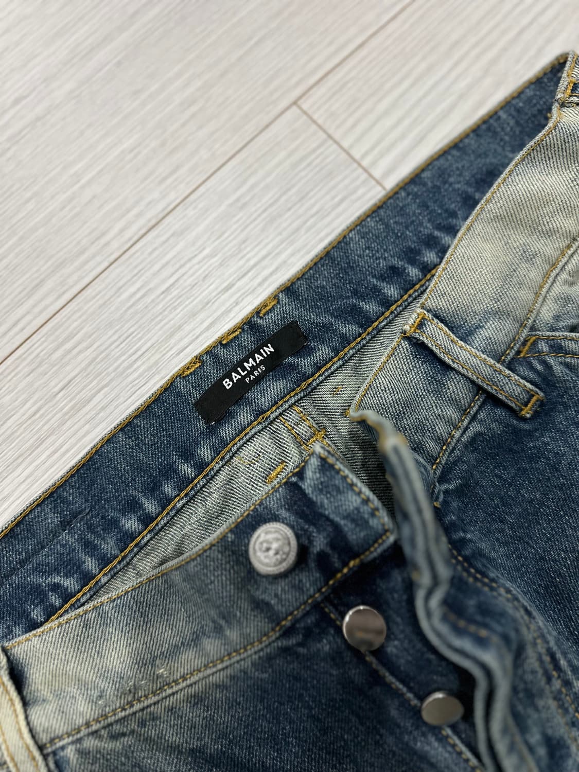 발망 ML035DC38 바이커 데님 (34사이즈) 상품이미지2