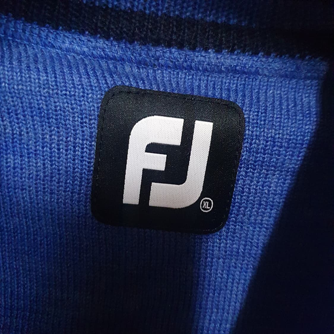 풋조이 반집업 니트 XL 상품이미지3