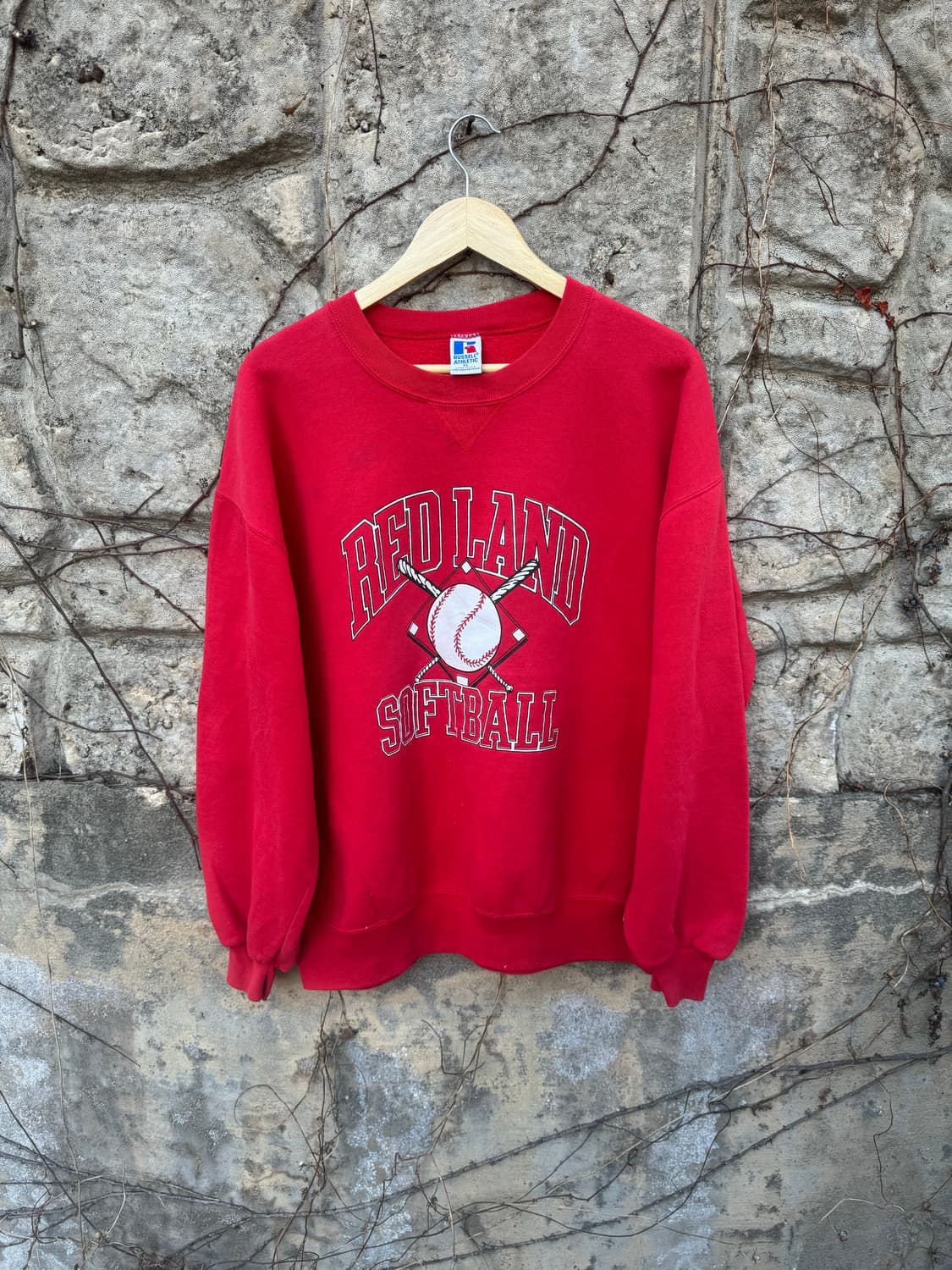 90s 러셀 애슬레틱 빈티지 프린팅 배기 스웻 셔츠 맨투맨 xl 상품이미지1