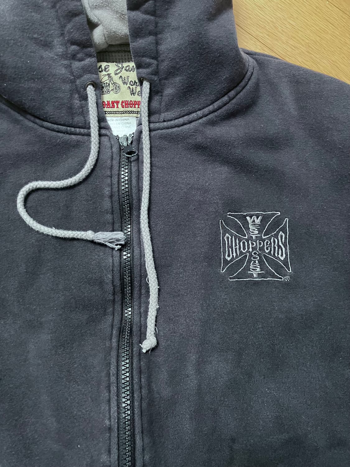 웨스트코스트차퍼스 써멀 후드집업 상품이미지3