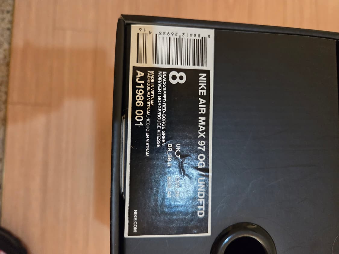 [260]나이키 언디핏 에어맥스 97 블랙 상품이미지10