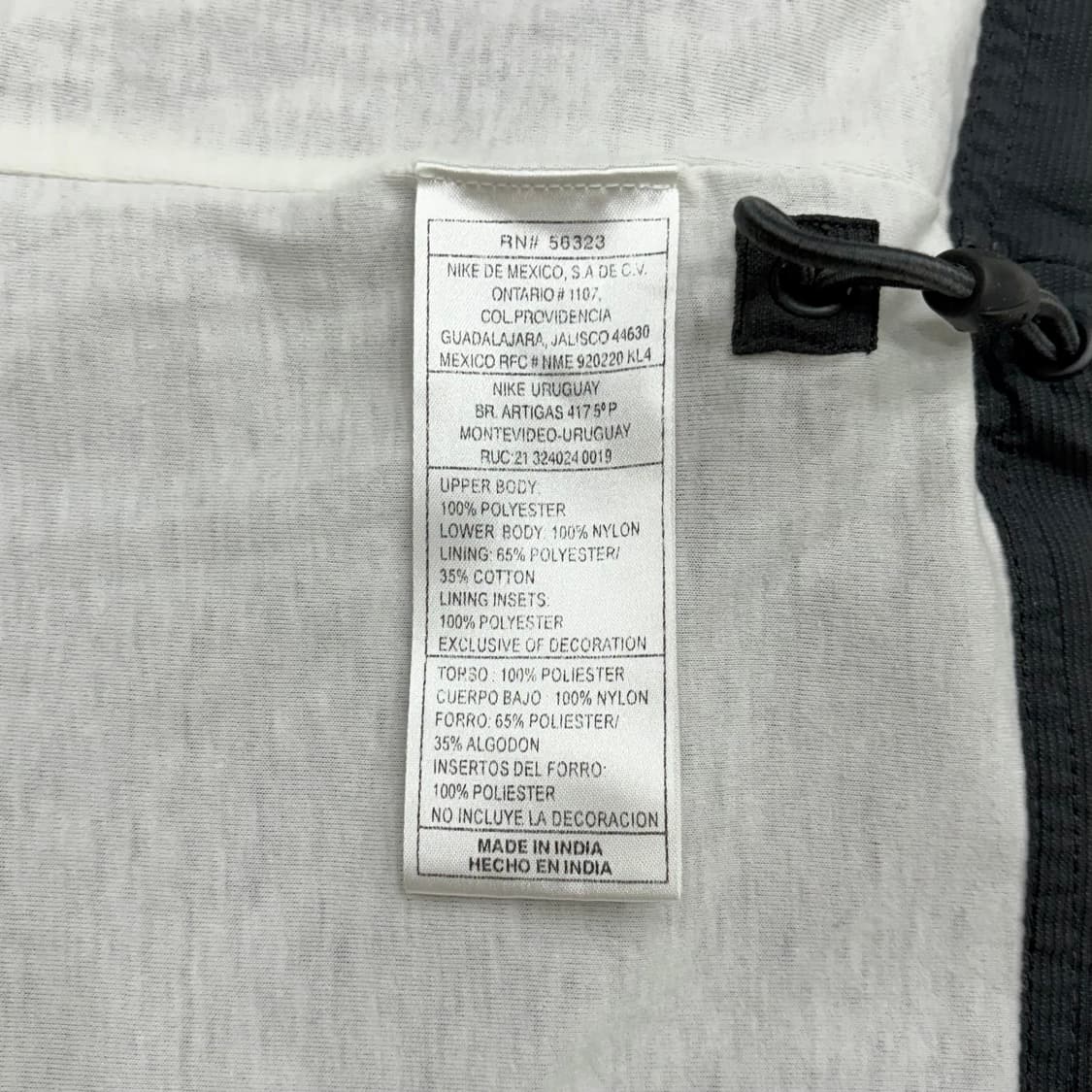 나이키 해외판 올드스쿨 화이트 바람막이 자켓 100 l 정도 상품이미지4