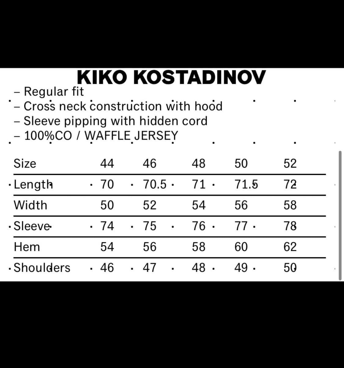 46) 키코 코스타디노브 솔론 후드티 카키 상품이미지6
