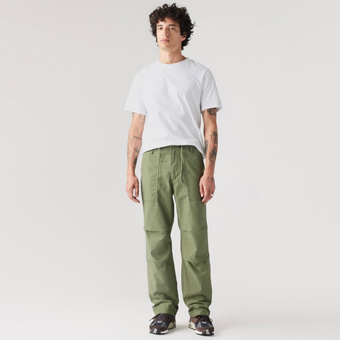 levis 리바이스 매장판 퍼티그 카고 올리브 팬츠 30 상품이미지10