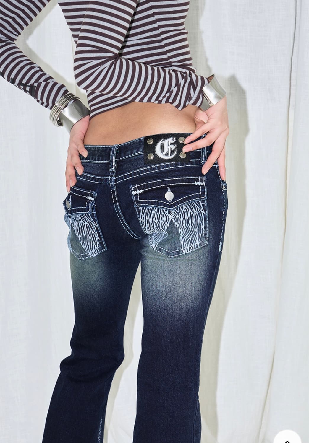 classic low rise boots cut denim M 상품이미지2