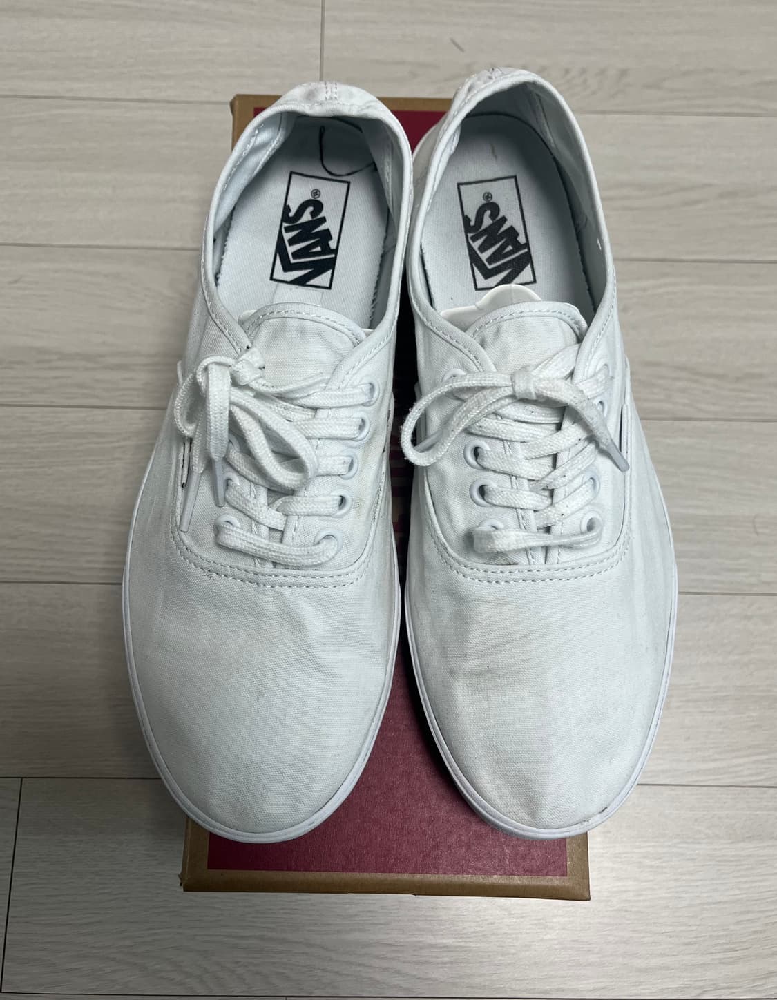 반스 어센틱 로우프로 흰색 280 상품이미지3