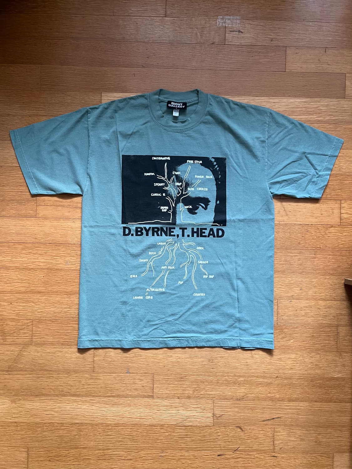 Talking Heads - Night Gallery 티셔츠 XL 상품이미지3