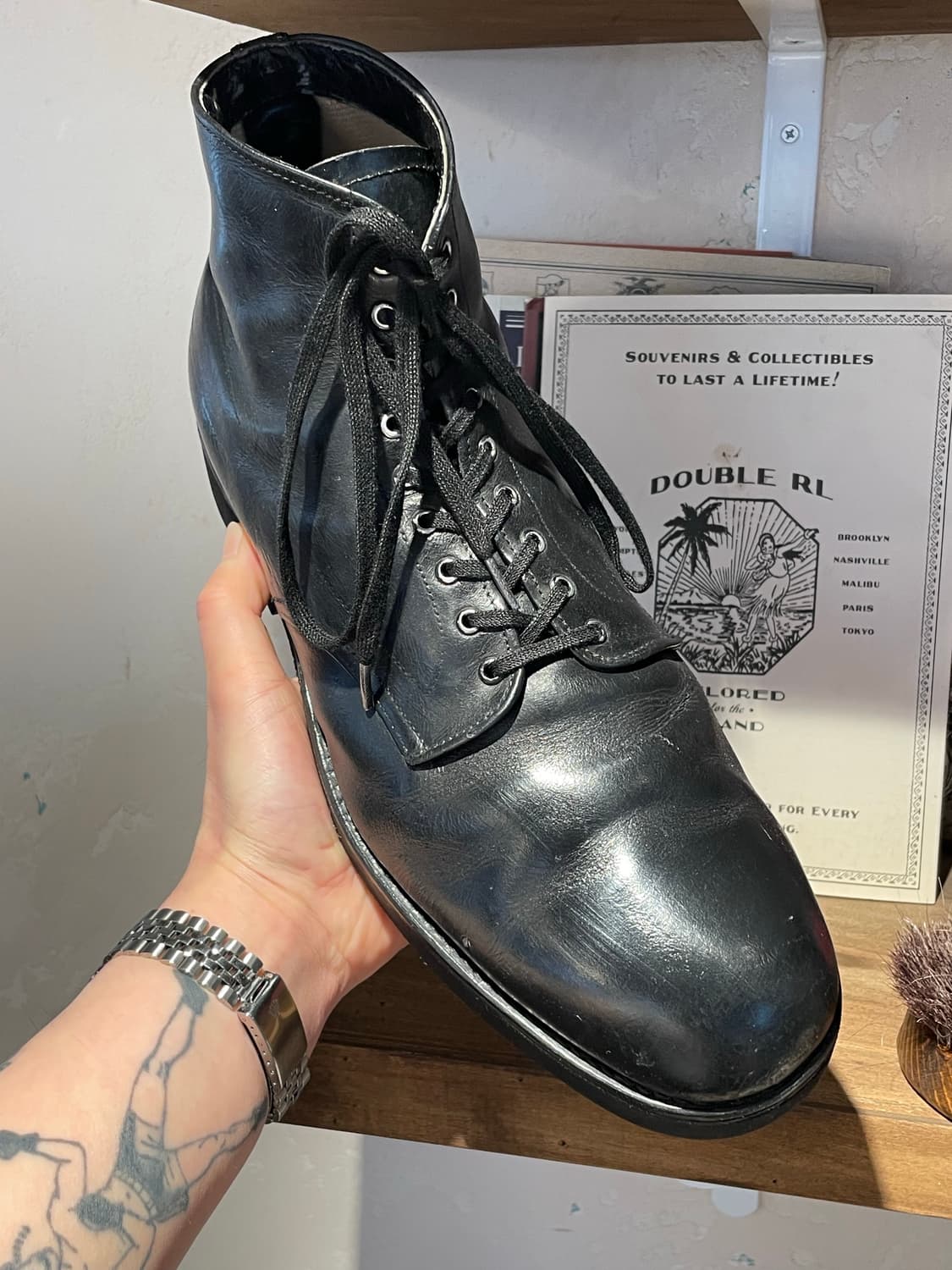 Alden 알든 밀리터리 라스트 부츠 싸게 판매 상품이미지1