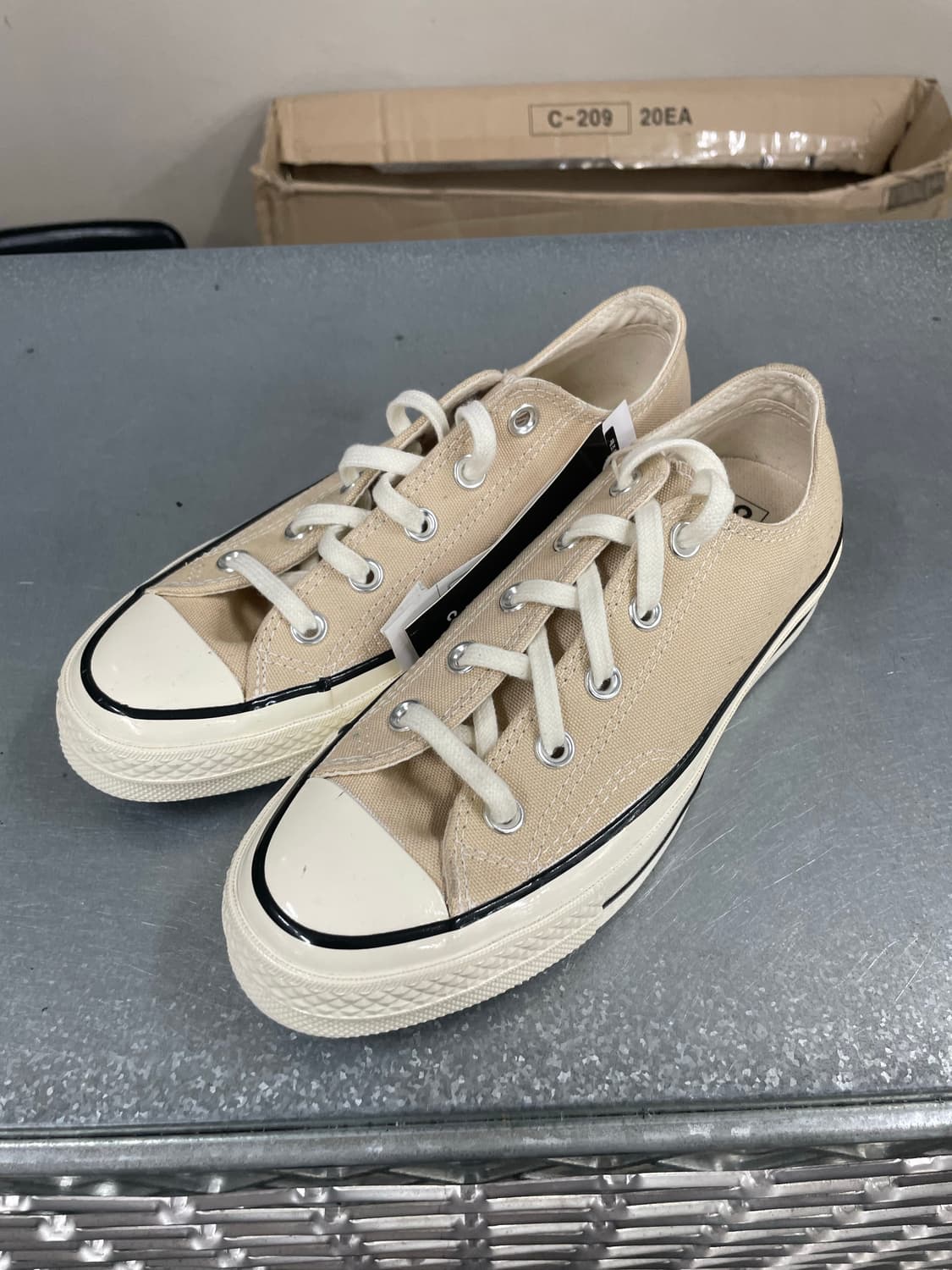 컨버스 척 70 시즈널 컬러 오트밀크 로우 230 상품이미지2