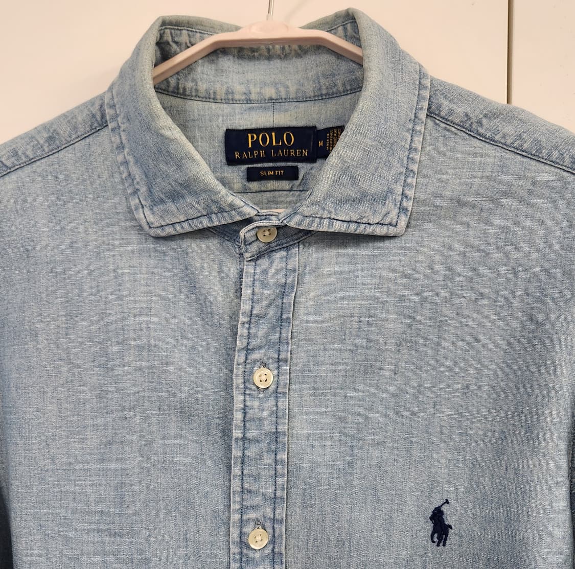 폴로 랄프로렌 데님 셔츠 M 상품이미지3