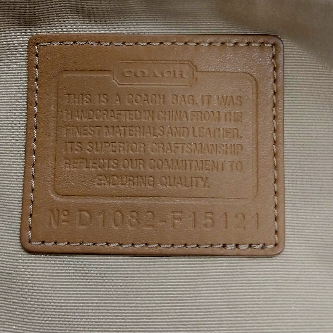 코치 시그니처 숄더백 아이보리 상품이미지7