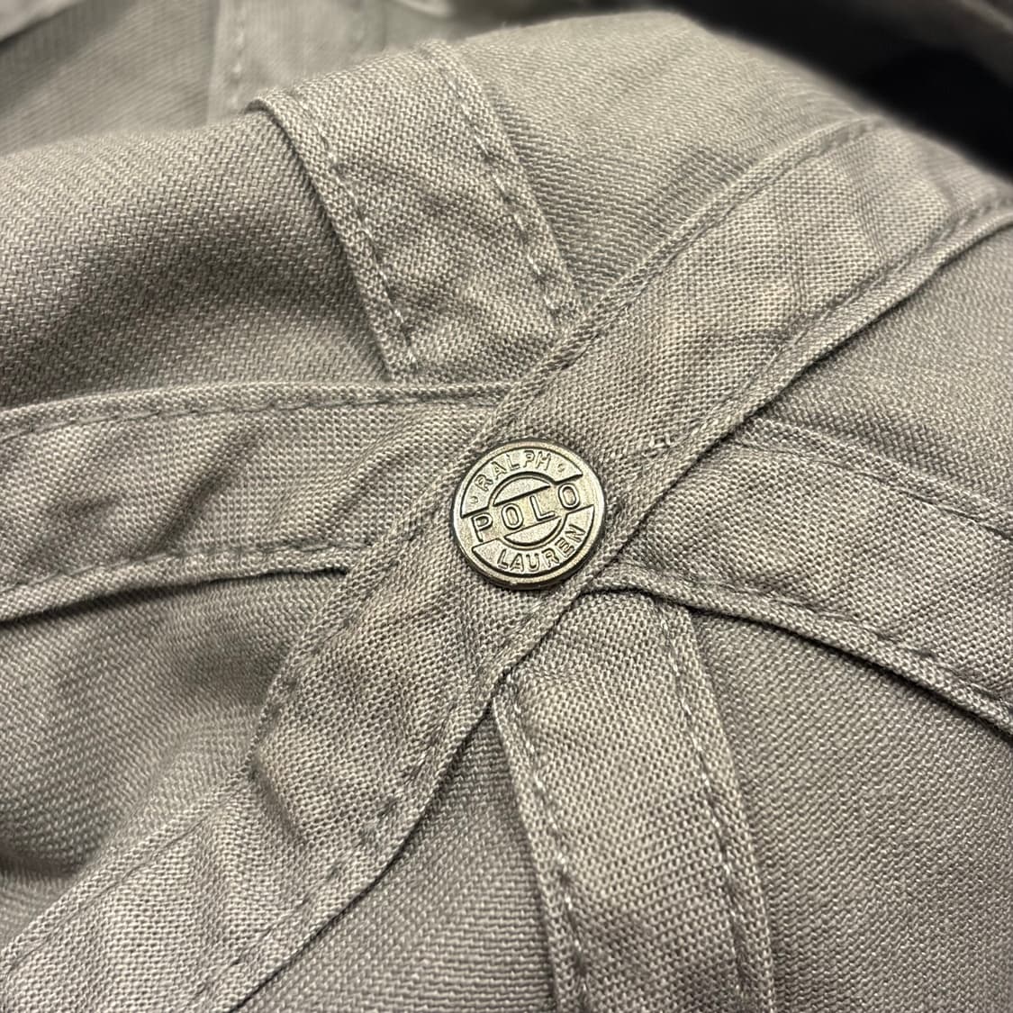 폴로 랄프로렌 볼캡 모자 그레이 상품이미지5