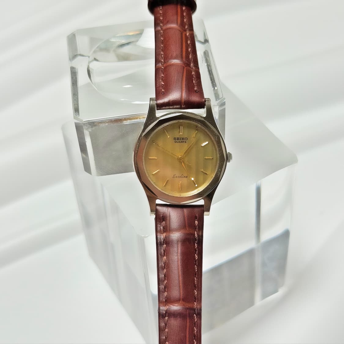 80's90's 세이코 빈티지 라운드 클래식 워치 상품이미지6