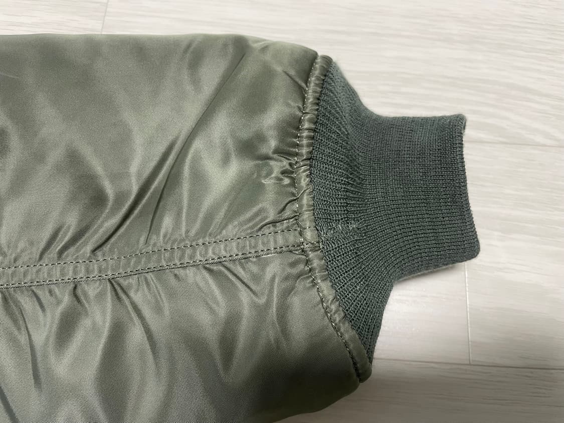 알파인더스트리 ma-1 XL 90s 빈티지 항공점퍼 상품이미지3