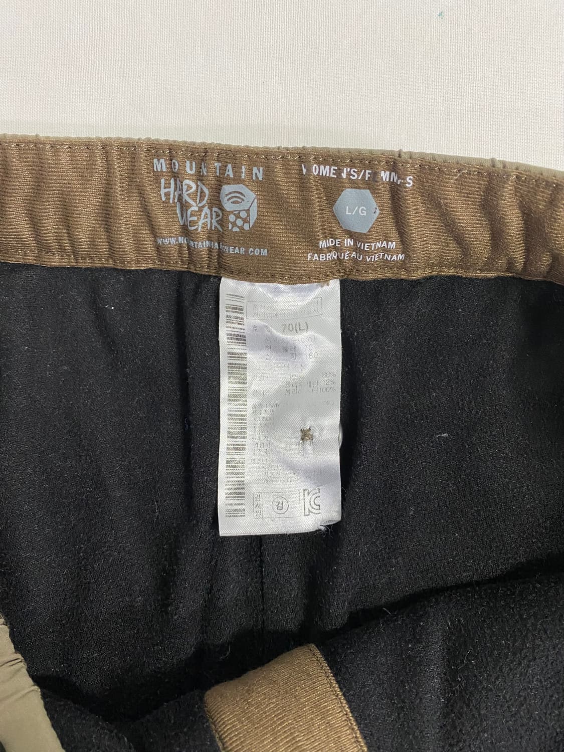마운틴하드웨어 기모 팬츠 L <645> 상품이미지6