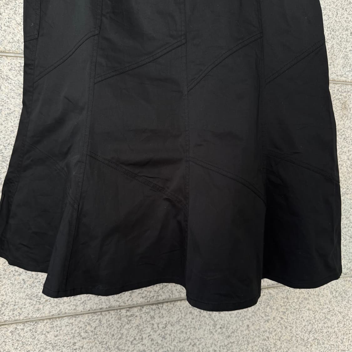 VTG JPN 언밸런스 패턴 롱 스커트 상품이미지4