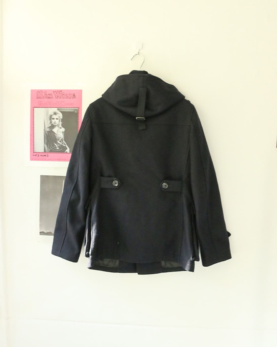 캐서린 햄넷 네이비 후드 피코트 상품이미지2