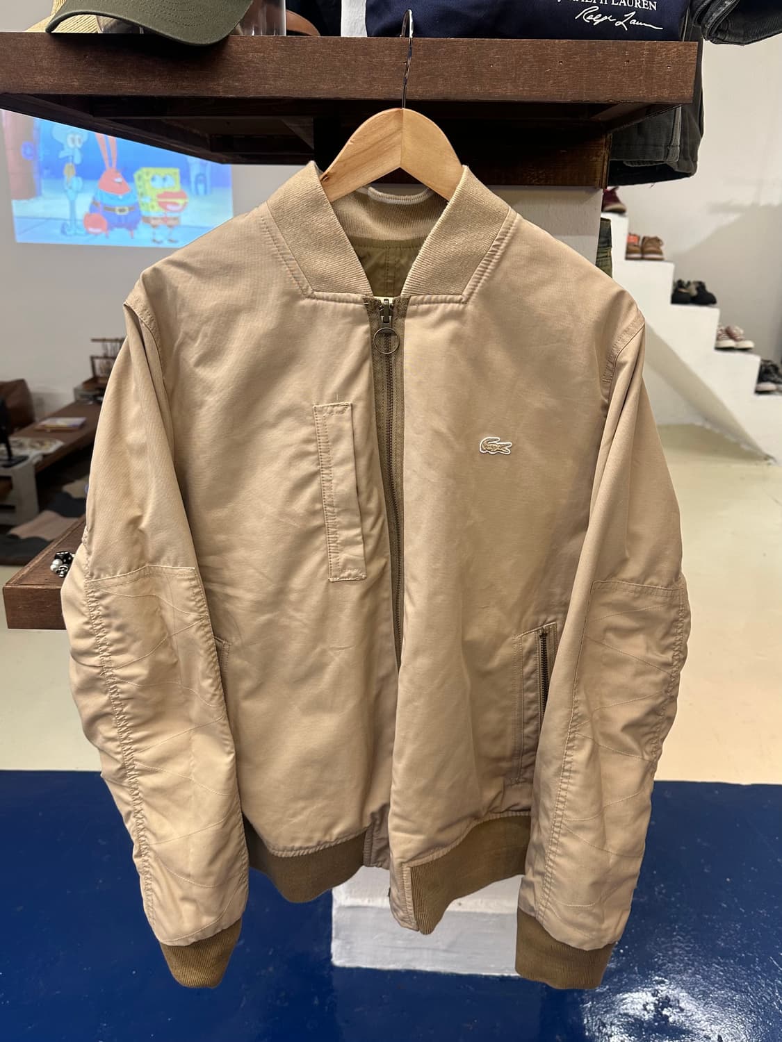 라코스테 베이지 양면 자켓 상품이미지7