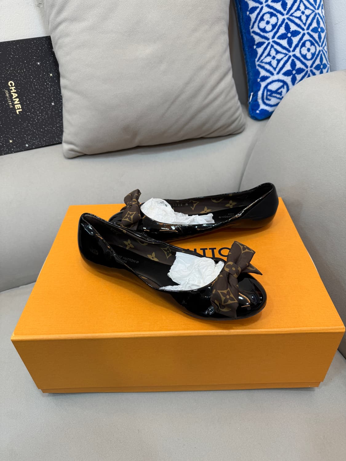 루이비통 포피 발레리나 플랫슈즈 36.5사이즈  상품이미지1