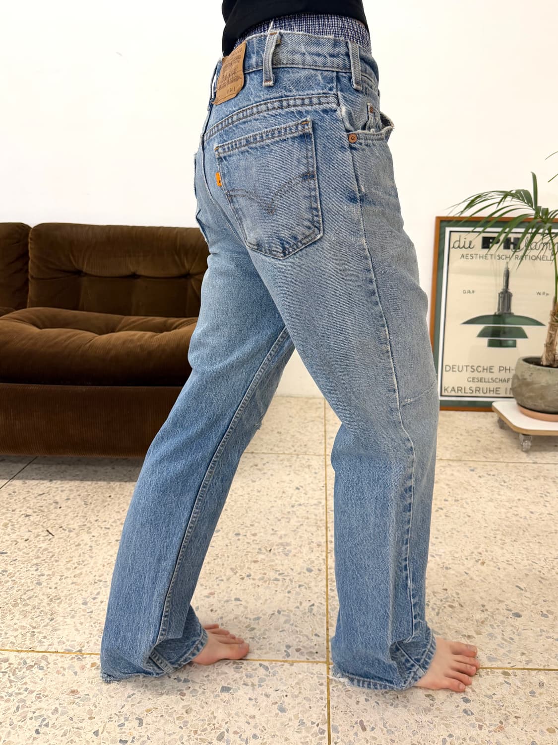 MADE IN USA 🇺🇸  리바이스 517 부츠컷 오렌지탭 상품이미지6