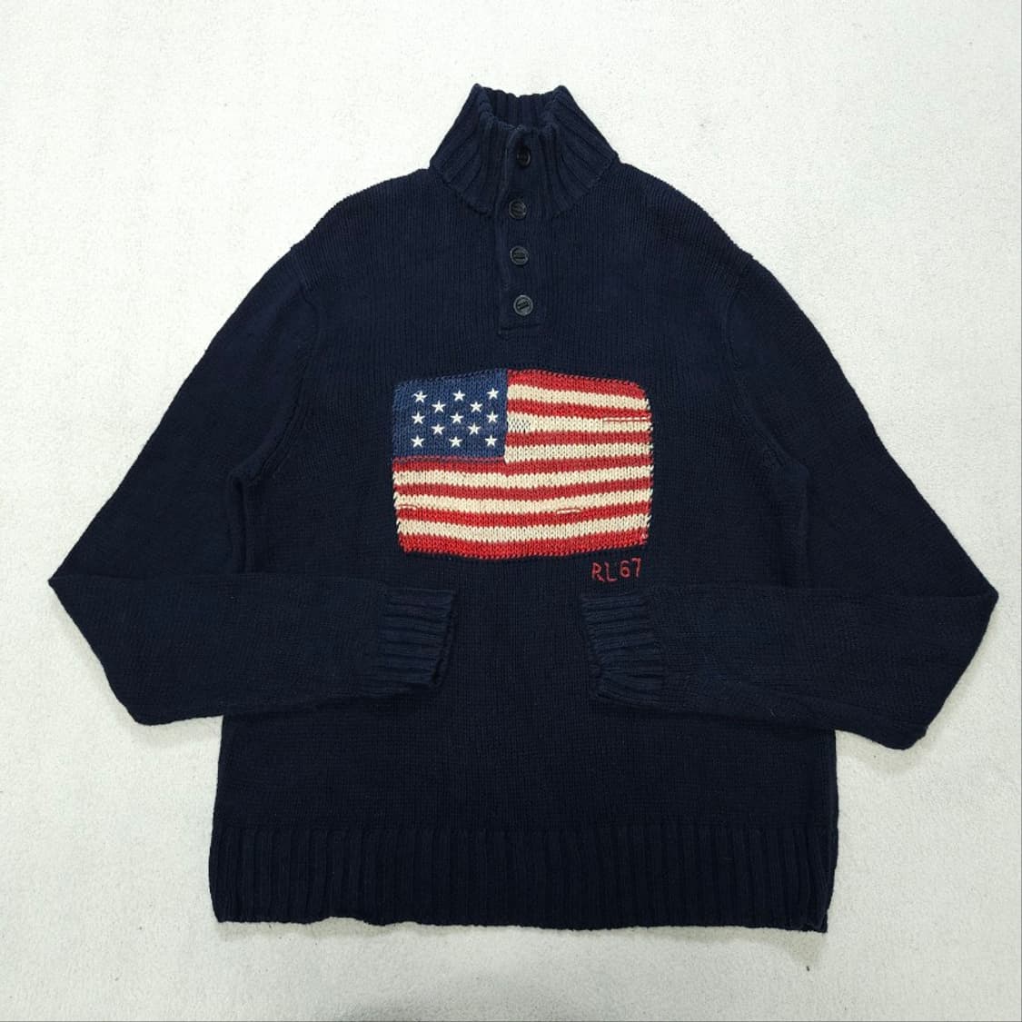 폴로 랄프 로렌 성조기 니트 XL 상품이미지2