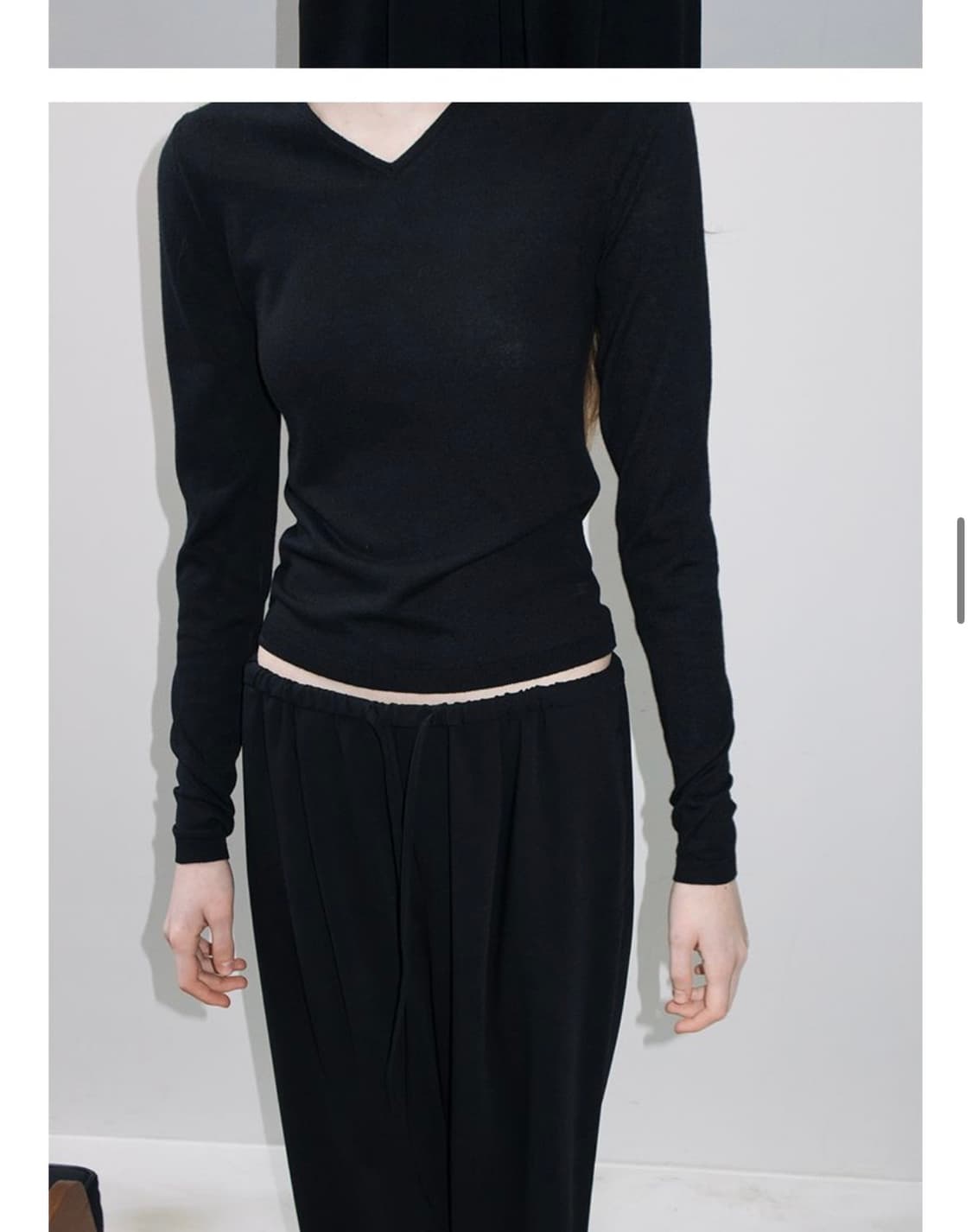 리포스 light V Neck Knit (2) 상품이미지2