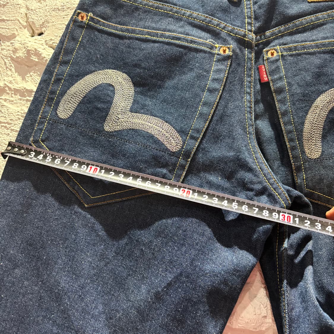 00‘s 에비수 빈티지 데님팬츠 상품이미지7