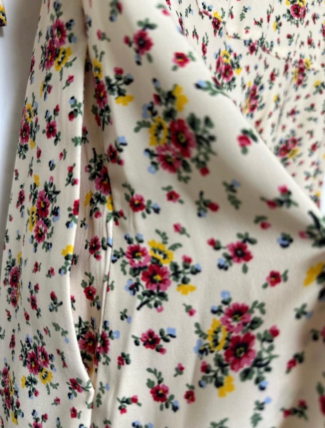 캘빈클라인 플라워 패턴 칠부 원피스  상품이미지7