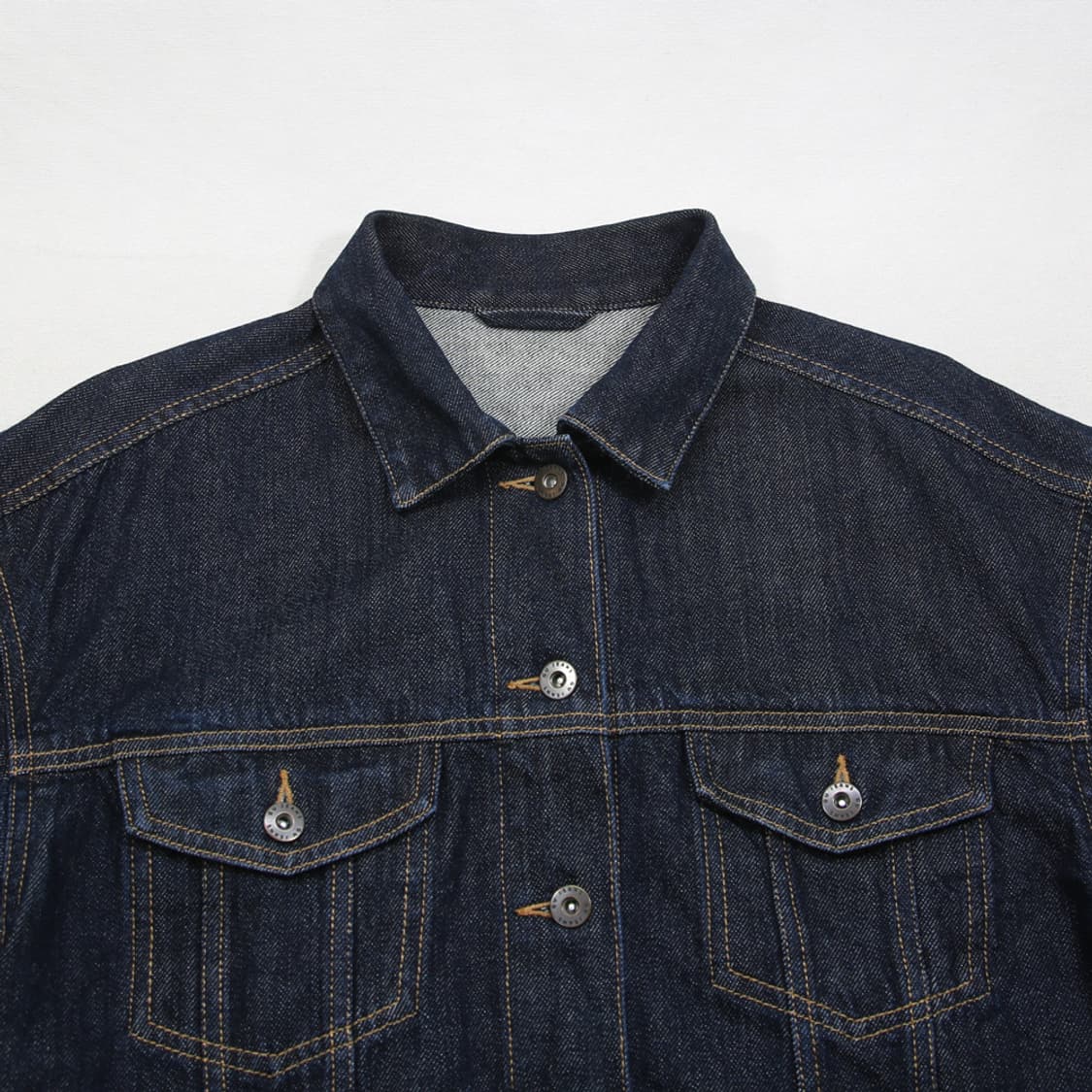 GU 크롬 데님 트러커 자켓 (여성용 XL) 상품이미지4